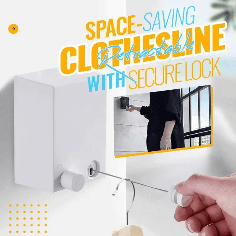 Telescopic Clothesline Clothes Drying Rope_Free Shipping